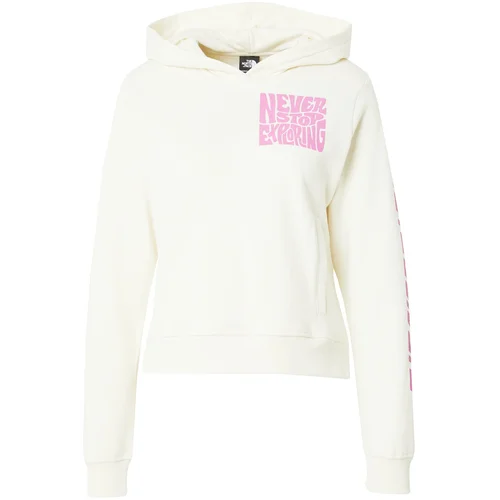 The North Face Sweater majica 'MOUNTAIN PLAY' roza / bijela