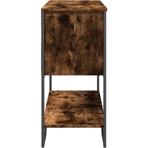  Konzolni stol boja hrasta 100 x 35 x 74 5 cm konstruirano drvo Slike