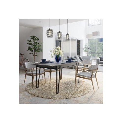 Hanah home trpezarijski sto pal anthracite Cene
