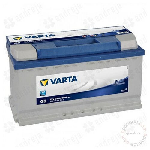 Varta Blue Dynamic 12V 95Ah 800A akumulator Slike