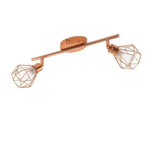 Eglo zapata reflektor/2, led, g9, 2x2,5w, 2x360lm, bakar/čelik/bijelo staklo Cijene
