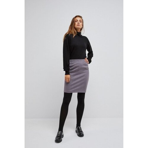 Moodo Pencil skirt with a shiny thread Cene