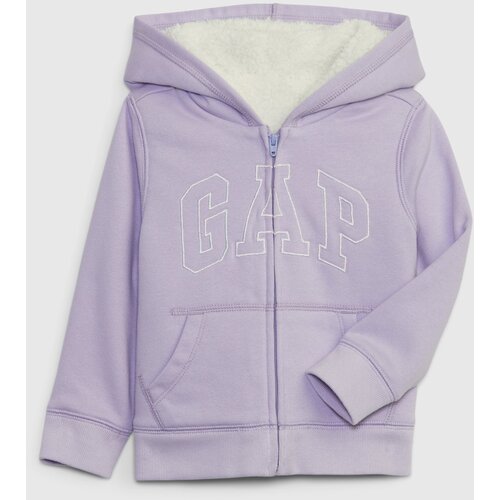 GAP Children&amp;#039;s insulated sweatshirt with logo - Girls Slike