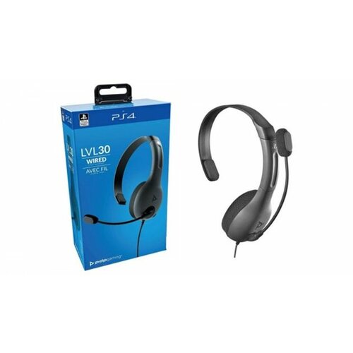 Pdp PS4 Wired Headset LVL30 Grey slušalice Slike