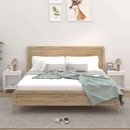  Noćni ormarići 2 kom visoki sjaj bijeli 40x35x50 cm Cijene