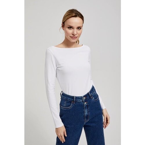 Moodo Fitted blouse with long sleeves Slike
