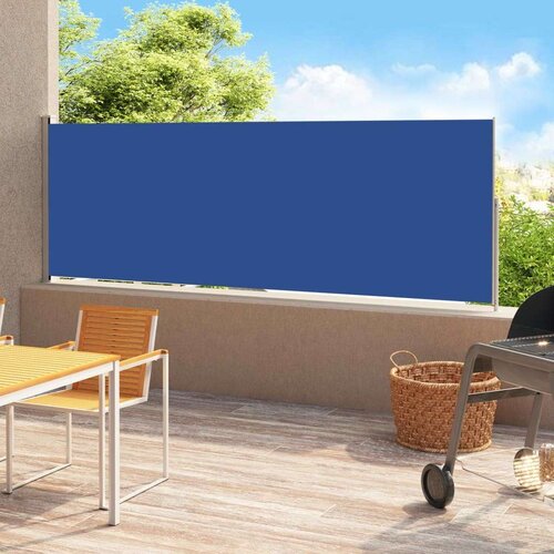  Uvlačiva bočna tenda za terasu 180 x 500 cm plava Cijene