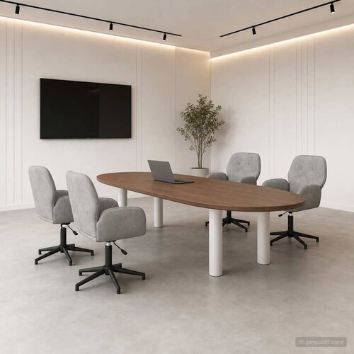 vidaXL Okretne radne stolice 4 kom. 54 x 55 x 90 cm Svjetlosiva Baršun Cene