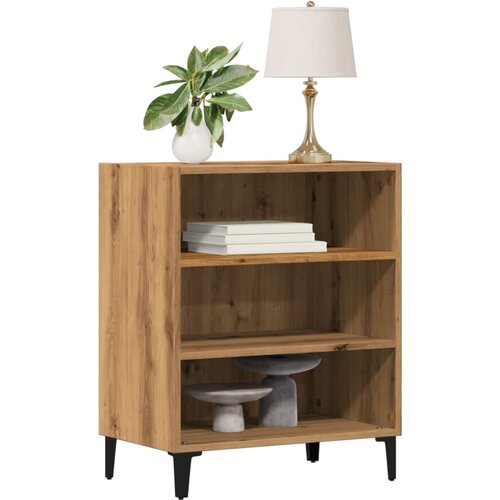 VidaXL Komoda artisan hrast 57x35x75 cm inženirski les Slike