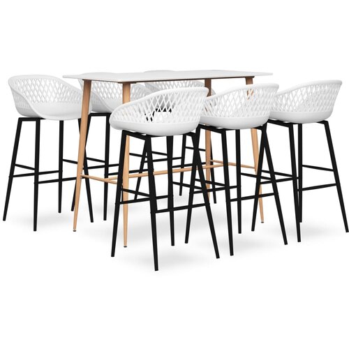  7-dijelni barski set bijeli Cijene