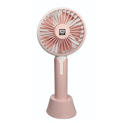  Ročni ventilator She Aroma, 10 cm, roza