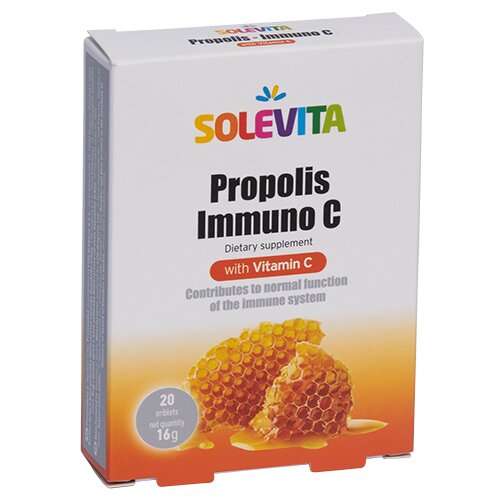 SOLEVITA Propolis i Immuno C 20 Oribleta Slike