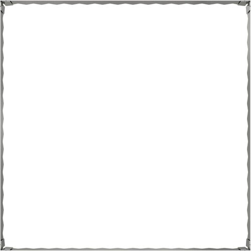  Ograda oko Travnjaka 4 pcs 100 x 100 x 20 cm Čelik Srebrna Slike