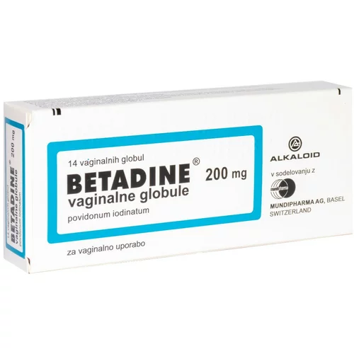  Betadine 200 mg, vaginalne globule