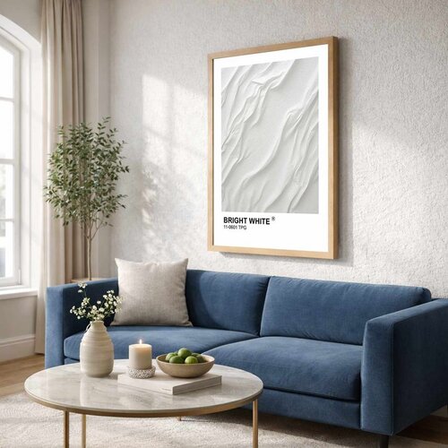 WALLXPERT NC11843_3545 Multicolor Decorative Framed MDF Painting Cene