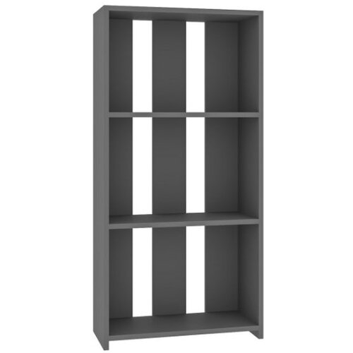 Hanah home parnell anthracite polica za knjige 60x25x121.8cm, siva Cene