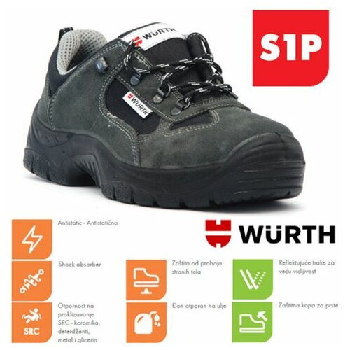 Wurth bezbednosna cipela Cyclone, plitka, S1P Slike