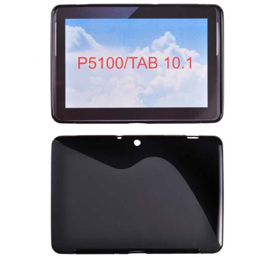  S silikonski ovitek za Samsung Galaxy Tab 2 10.1 P5100 črn Cene