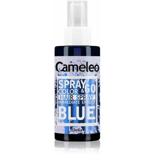 Delia Cosmetics Cameleo Spray & Go tonirano pršilo za lase odtenek Blue 150 ml