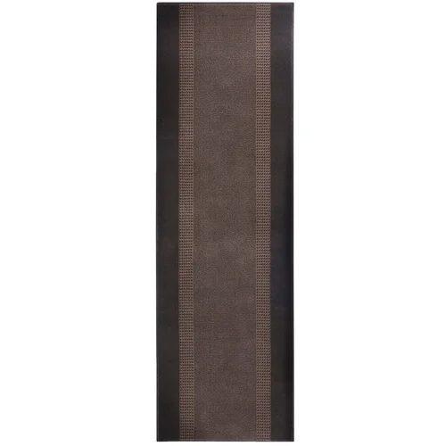 Hanse Home smeđa staza Basic, 80 x 300 cm