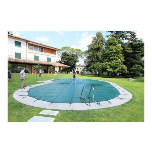 Nero zimski prekrivač mreža za bazen 6 x 3.5m (6,6 x 4,1m) ( 8954 ) Slike
