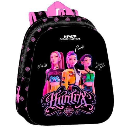 KPop Demon Hunters Safta ruksak 3D 33 cm crni Slike