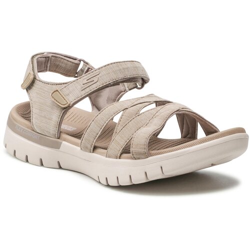 Skechers Sandali On The Go Flex 140318/TPE Taupe Slike