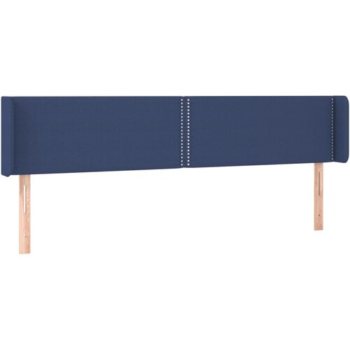  LED uzglavlje plavo 183x16x78/88 cm od tkanine Slike