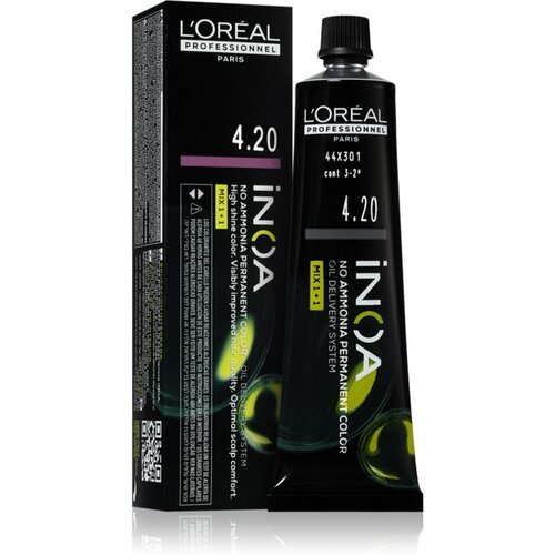 L´Oréal Paris Inoa trajna boja za kosu bez amonijaka nijansa 4.20 60 ml Cijene