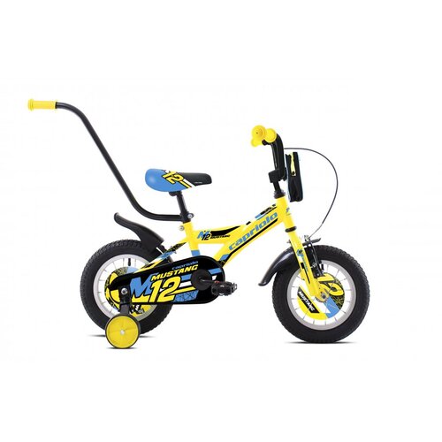 Capriolo Mustang Bicikl za dečake, 12", Žuti Cene