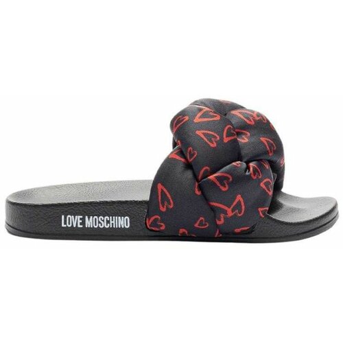 Love Moschino - - Crne ženske papuče Slike