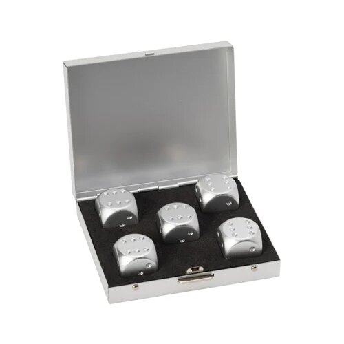 Widdop & Co. Mad Man - Kockice set 5 - Mad Man, Silver Cene