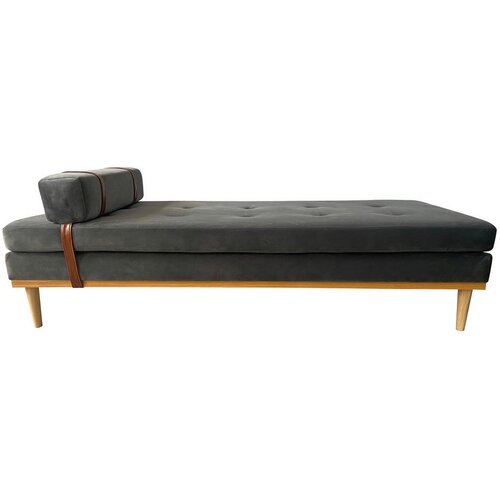 Livetastic OTOMAN, siva tekstil Slike