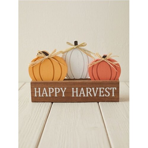 Sinsay Samostojeća dekoracija s motivom bundeve i natpisom &amp;bdquo;Happy Harvest&amp;ldquo; Slike