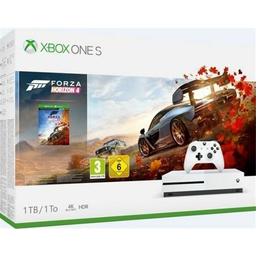 Microsoft XboxOne S 1TB, bela + Forza Horizon 4 Slike