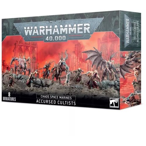 Games Workshop chaos space marine: accursed cultists Cene