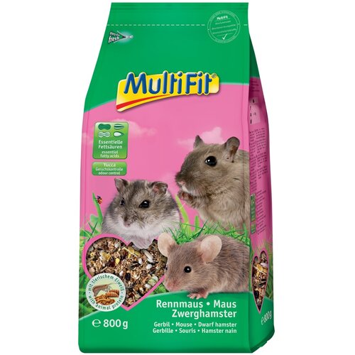 MultiFit hrana za gerbila, mi&scaron;a i hrčka 800 g Cijene
