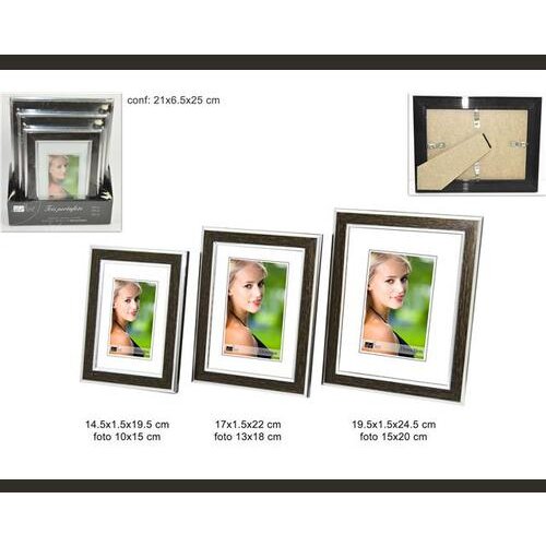  OKVIRI ZA SLIKE SET 3/1 15*20/17*22/20*25CM Cijene