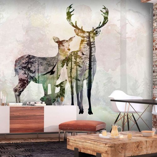  Tapeta - Forest Family 400x280 Cijene