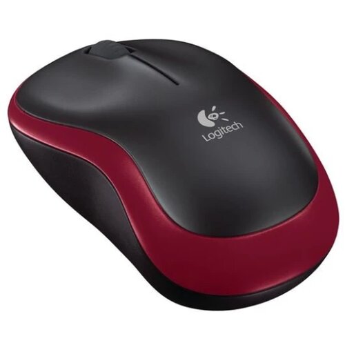 Logitech Miš bežični M185 Red Cijene