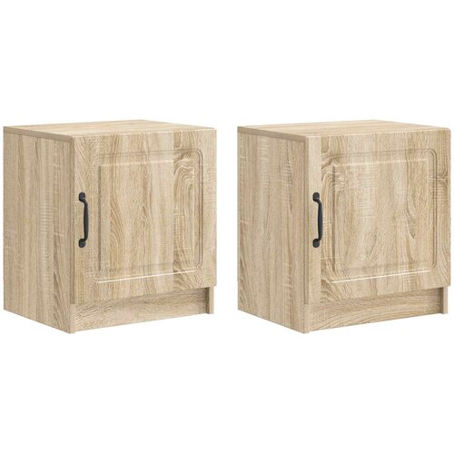  Noćni ormar 2 pcs Hrast sonoma 43 x 34,5 x 47 cm Cene