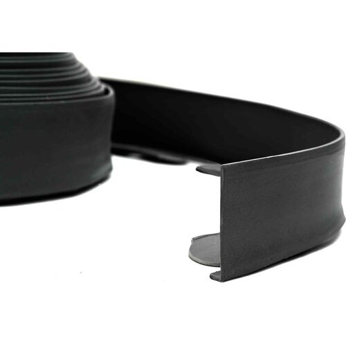  Rubnjaci za travnjak Crna 2000 x 4 x 5 cm Plastika Slike