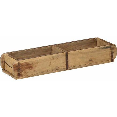  Pladanj 4 pcs Smeđa 57 x 15 x 9 cm Čvrsto drvo iz reciklaže Slike