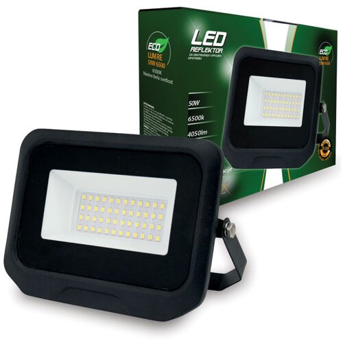 Lumax led reflektor vodootporni 50W 6500K/4050LM/SMD/IP65/230V/CRNI Slike