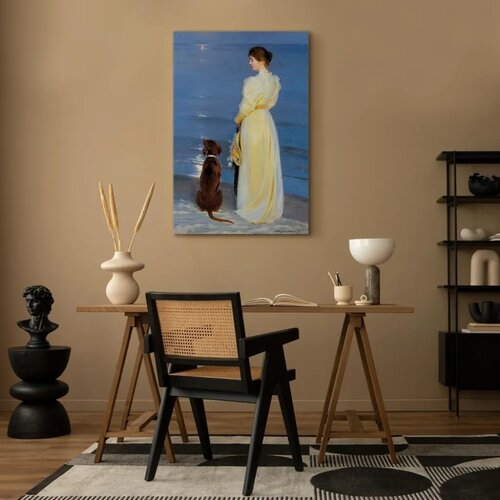  Slika - Peder Severin Kroyer &amp;ndash; Summer Evening in Skagen 40x60 Premium Print Slike
