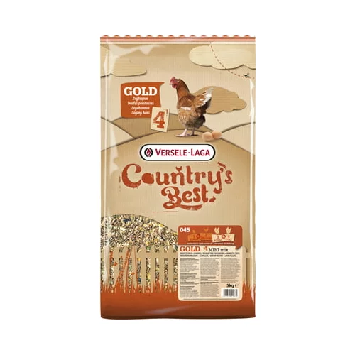 Versele-laga Country's Best - Gold 4 Mini Mix, za pritlikave kokoši