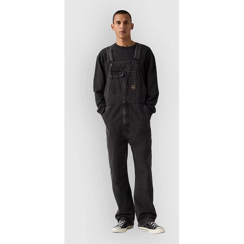 Levi&amp;#039;s Loose Overalls Hlace z naramnica iz džinsa darkly wash overall ml Slike