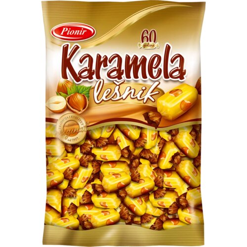 Pionir lješnjak karamele 800g Cene