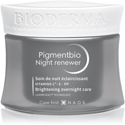 Bioderma Pigmentbio Night Renewer nočna krema za posvetlitev 50 ml za ženske Cene