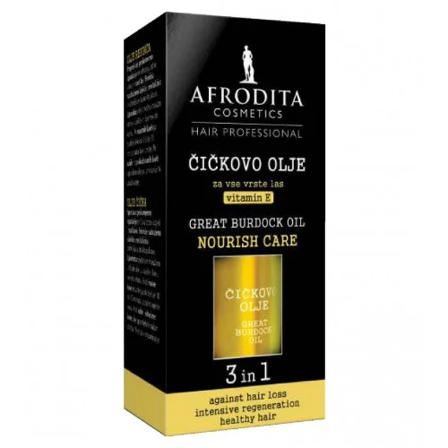 Afrodita Cosmetics Čičkovo ulje za sve vrste kose 50ml